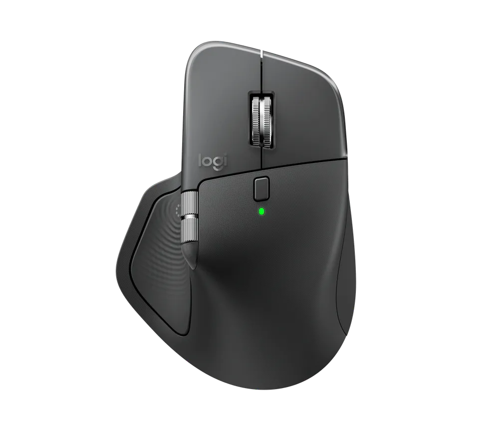 Logitech MX Master 4 — Graphite, front view