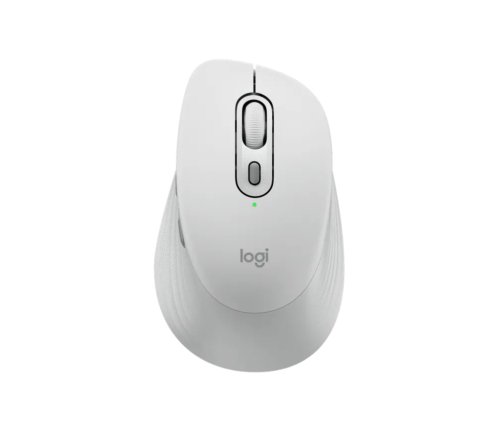 Logitech Signature Comfort M840 L — Off White, front view