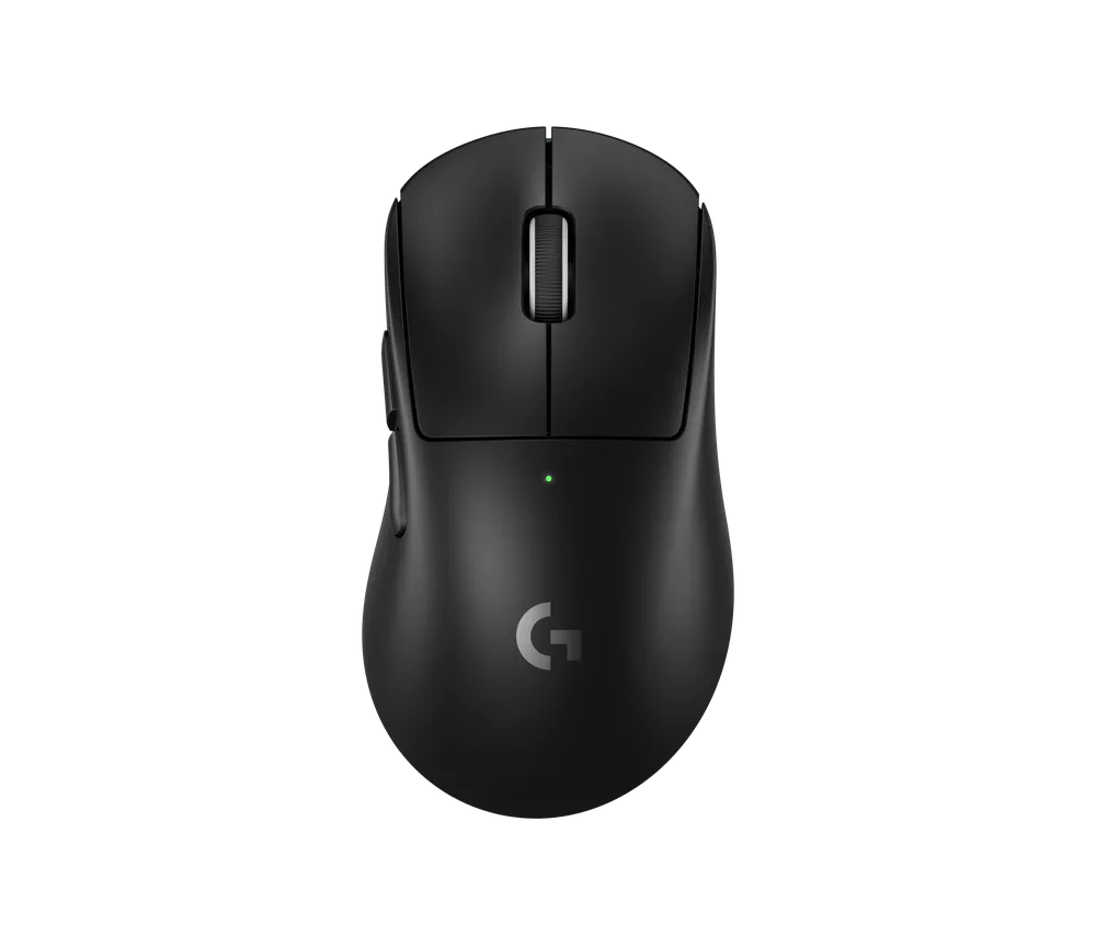 Logitech PRO X SUPERLIGHT 2 DEX — Black, front view
