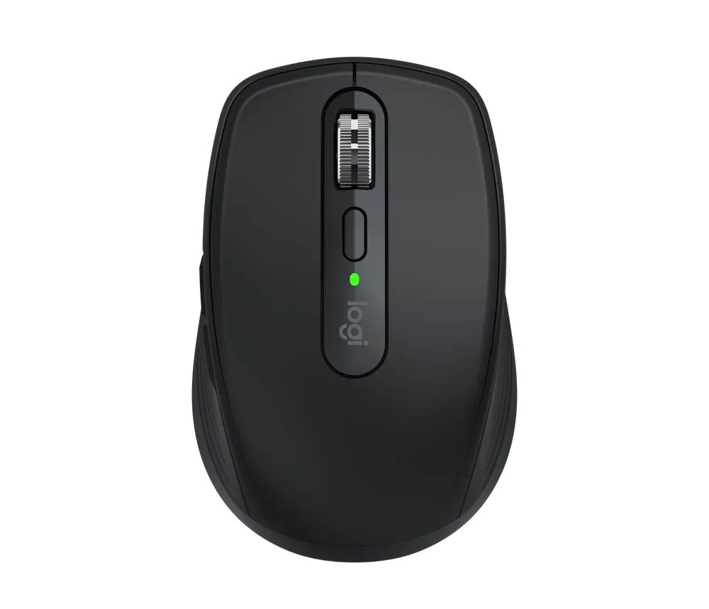 Logitech MX Anywhere 3S — Black, front view