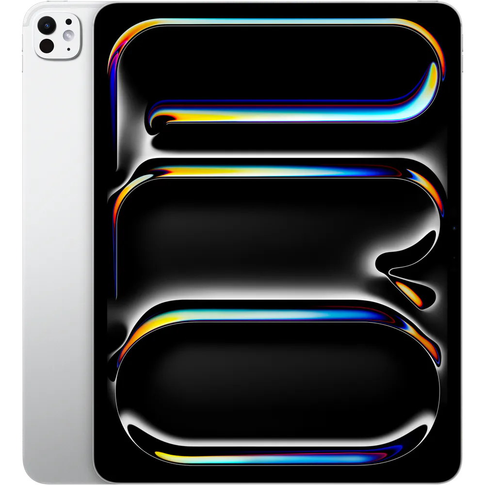 iPad Pro 13-inch (M5) in Silver, front view