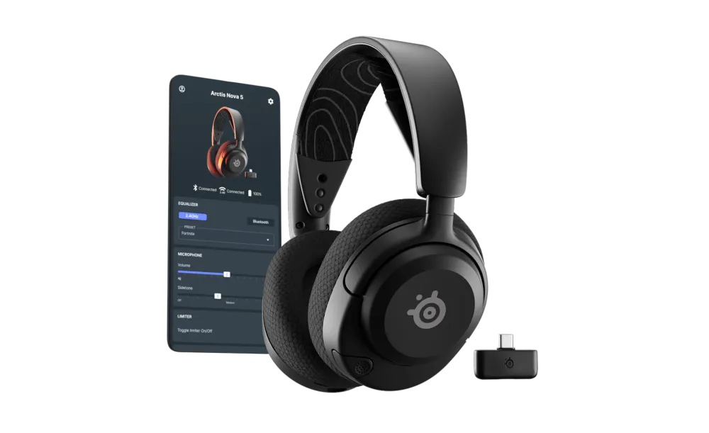 SteelSeries Arctis Nova 5 Wireless, front view
