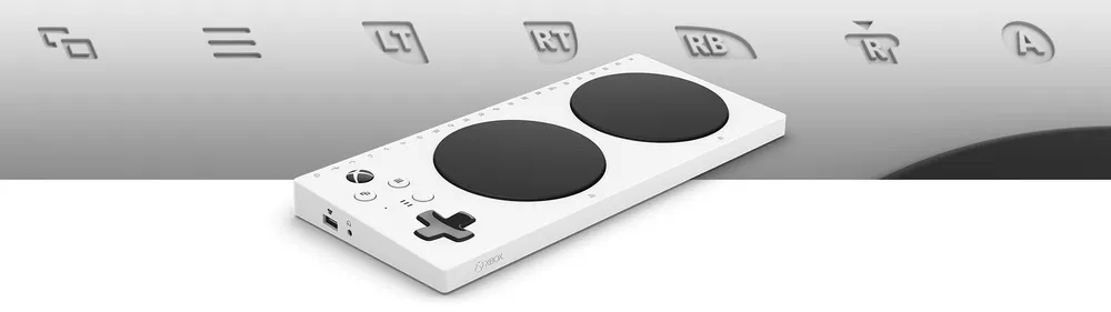 Xbox Adaptive Controller, front view