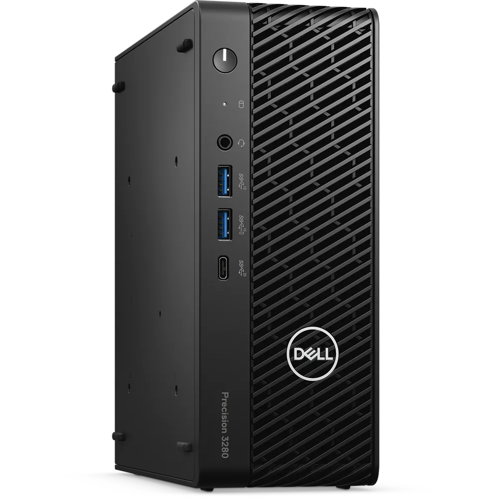 Dell Precision 3280 Compact, front view