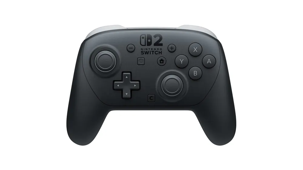 Nintendo Switch 2 Pro Controller, front view