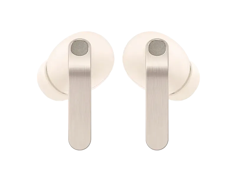 Samsung Galaxy Buds4 Pro — Pink Gold, front view