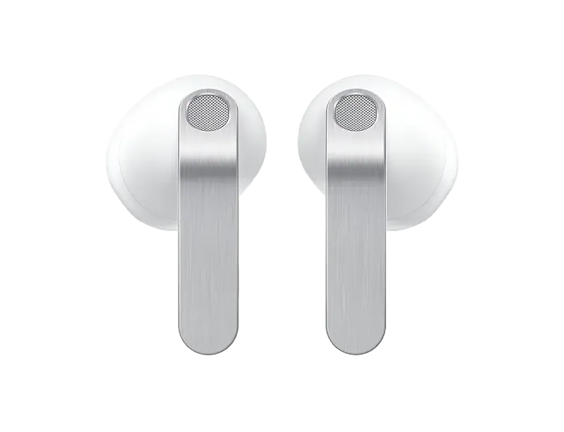 Samsung Galaxy Buds4 — White, front view