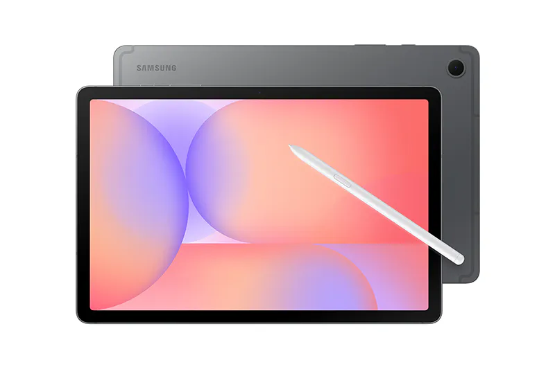 Galaxy Tab S10 Lite in Silver, front view