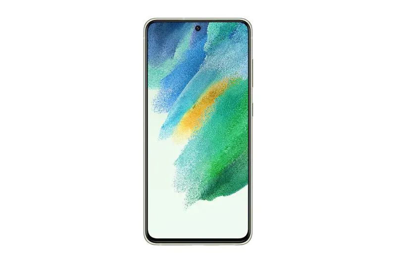 Galaxy S21 FE in Graphite, front view