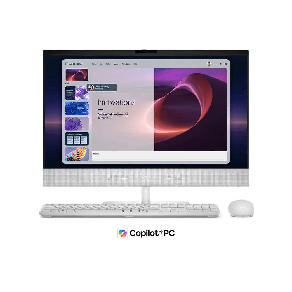 Dell 24 All-in-One Desktop, front view