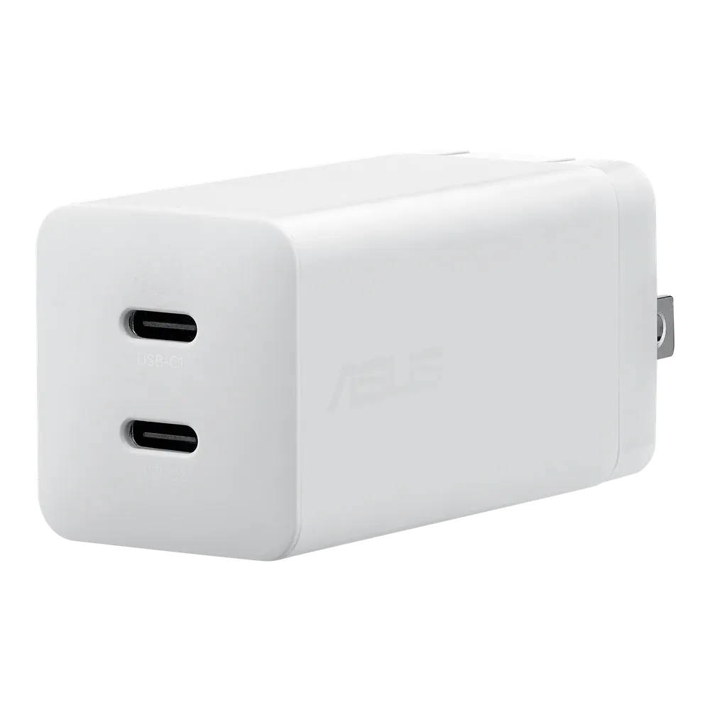 ASUS 65W USB-C GaN Charger, front view