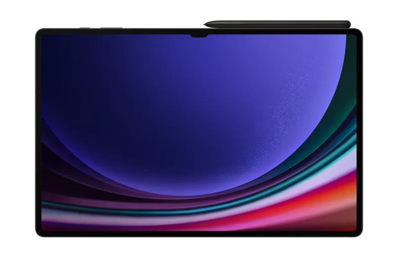 Galaxy Tab S9 Ultra in Graphite, front view