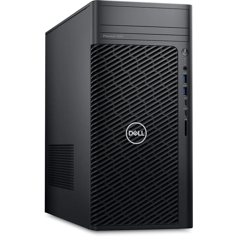 Dell Precision 3680 Tower, front view