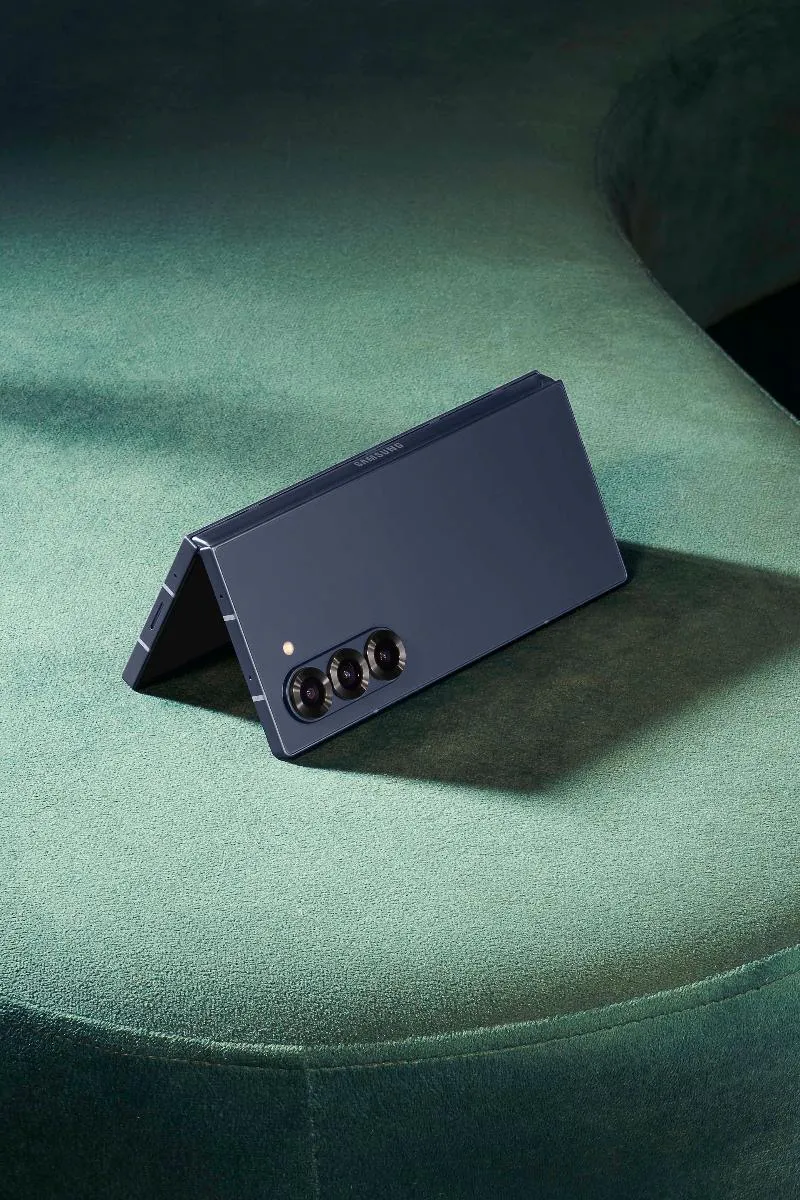 Galaxy Z Fold6 in Navy, front view