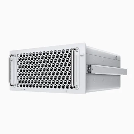 Mac Pro Rack (M2 Ultra) in Silver, front view