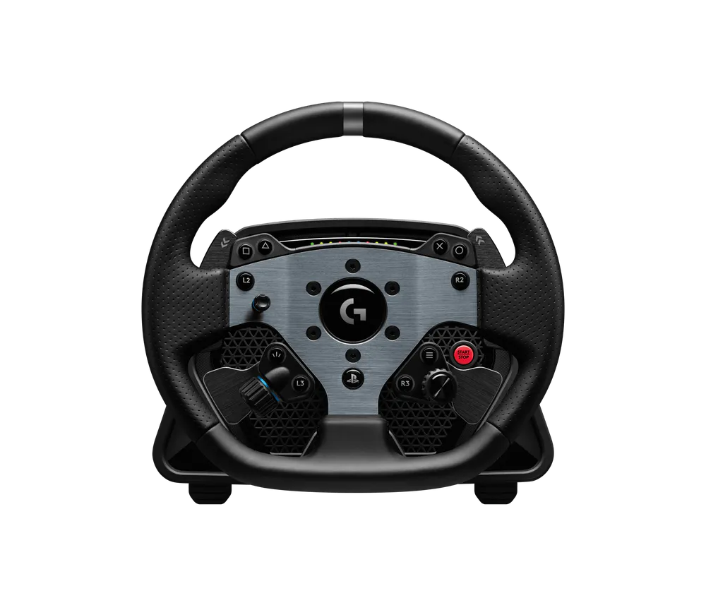 Logitech PRO Racing Wheel — PlayStation / PC, front view